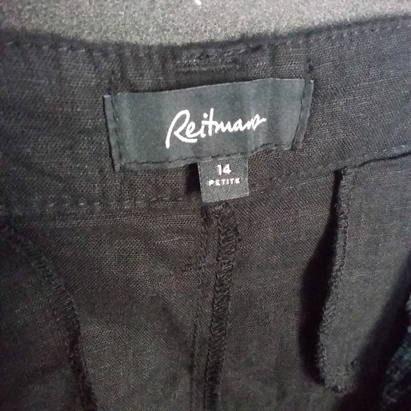 NEW Reitmans Petite Belted Capris - Picture 4 of 4